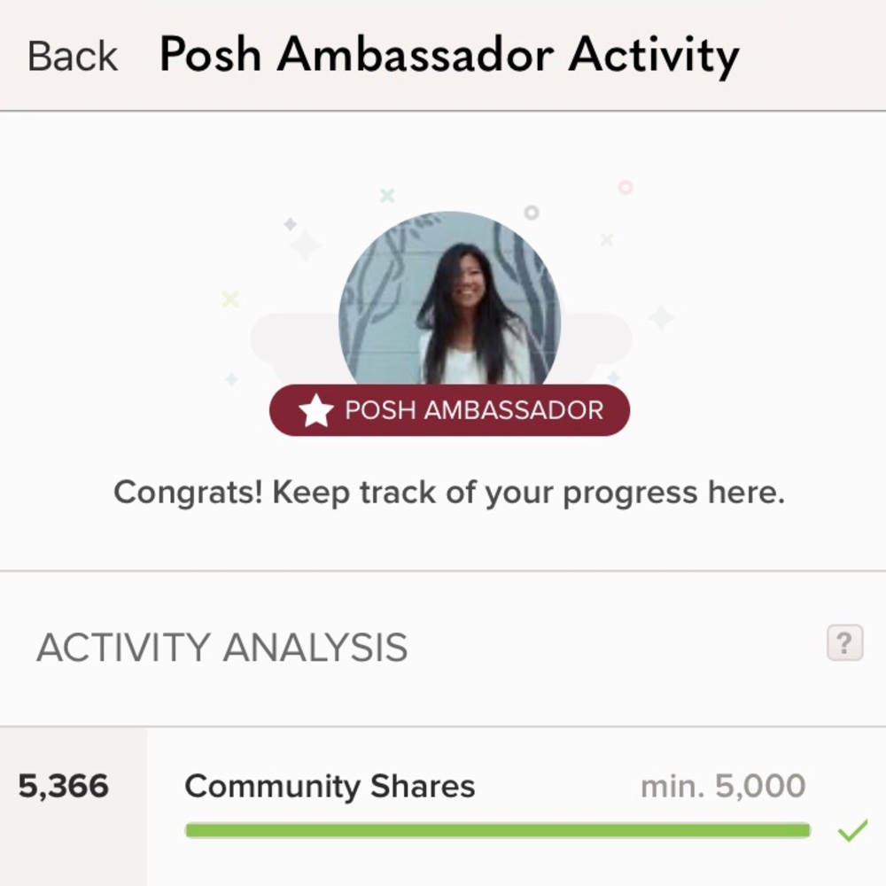 ✨POSH AMBASSADOR✨